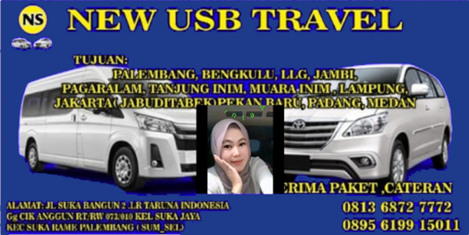 Logo Travel Palembang Bengkulu Lampung Pagaralam Jakarta